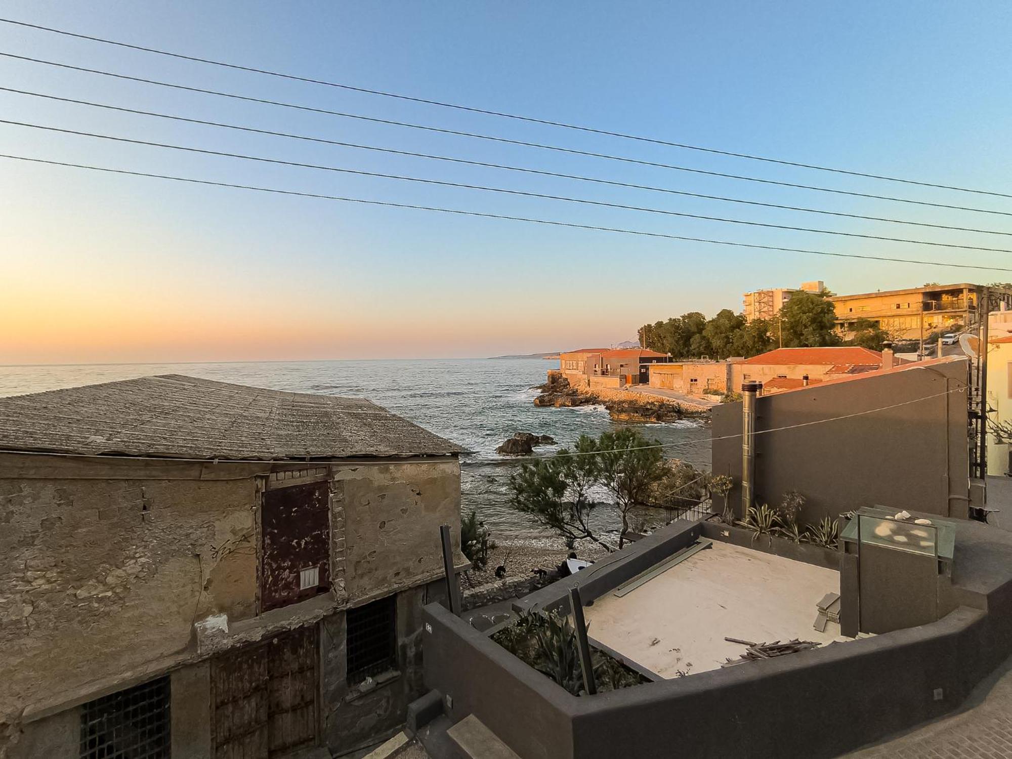 Charming Old Tannery House With Spacious Veranda And Stunning Sea View! La Canée Extérieur photo