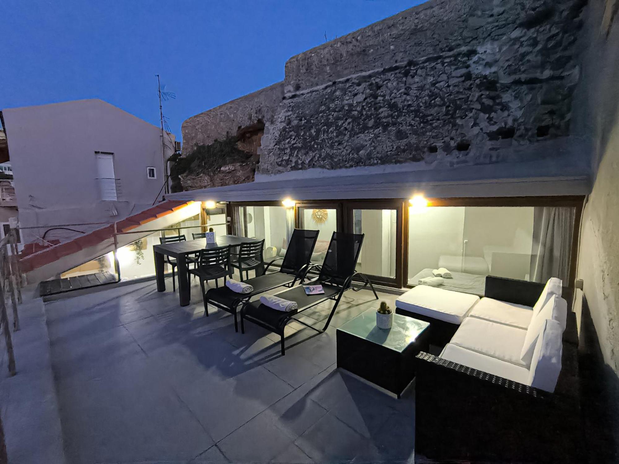 Charming Old Tannery House With Spacious Veranda And Stunning Sea View! La Canée Extérieur photo