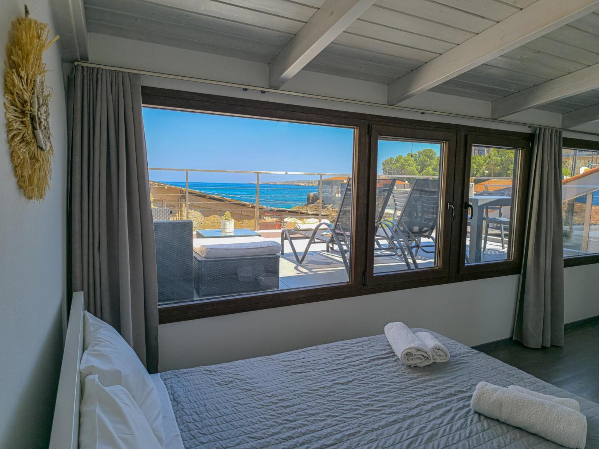 Charming Old Tannery House With Spacious Veranda And Stunning Sea View! La Canée Extérieur photo