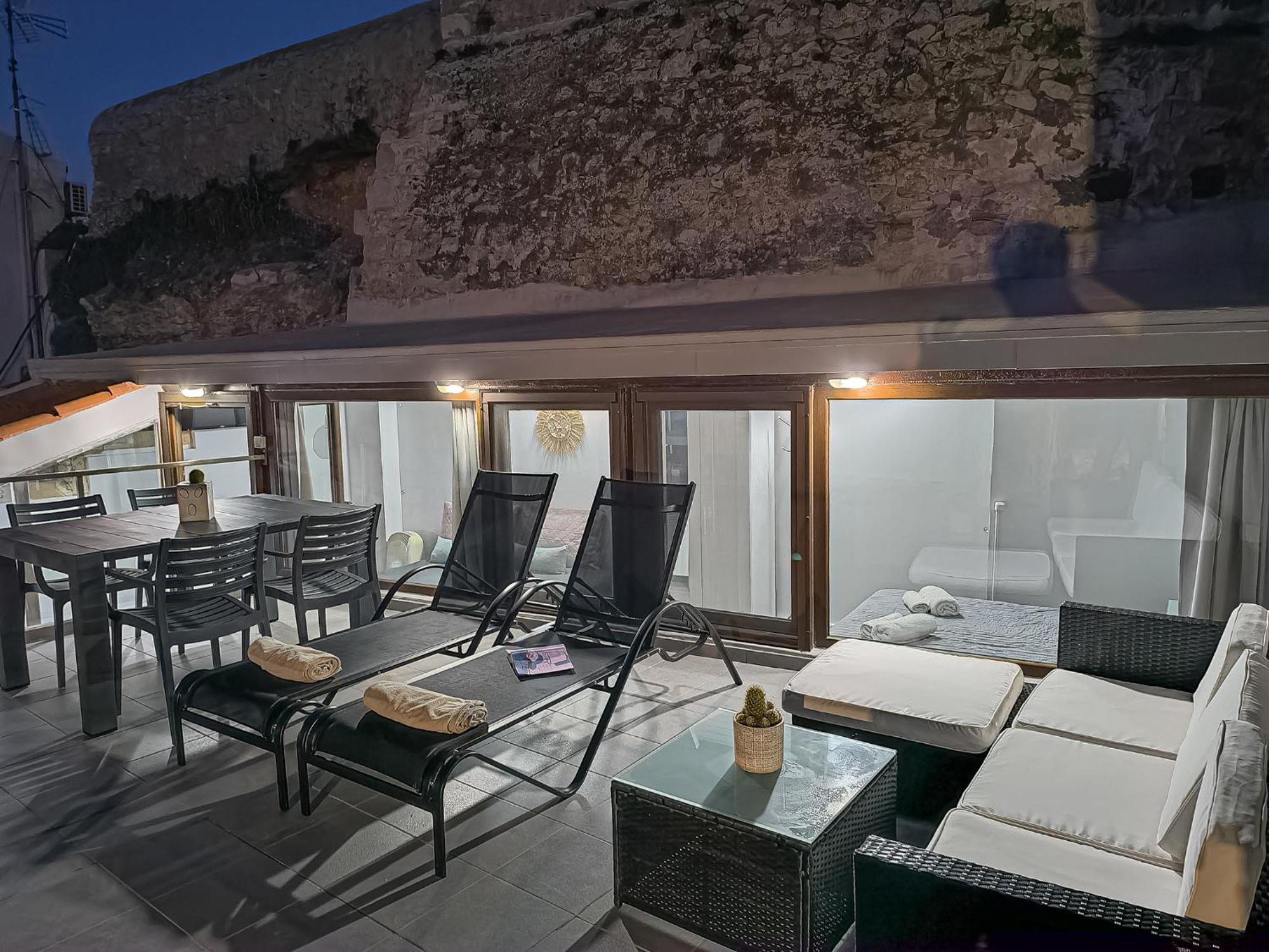 Charming Old Tannery House With Spacious Veranda And Stunning Sea View! La Canée Extérieur photo