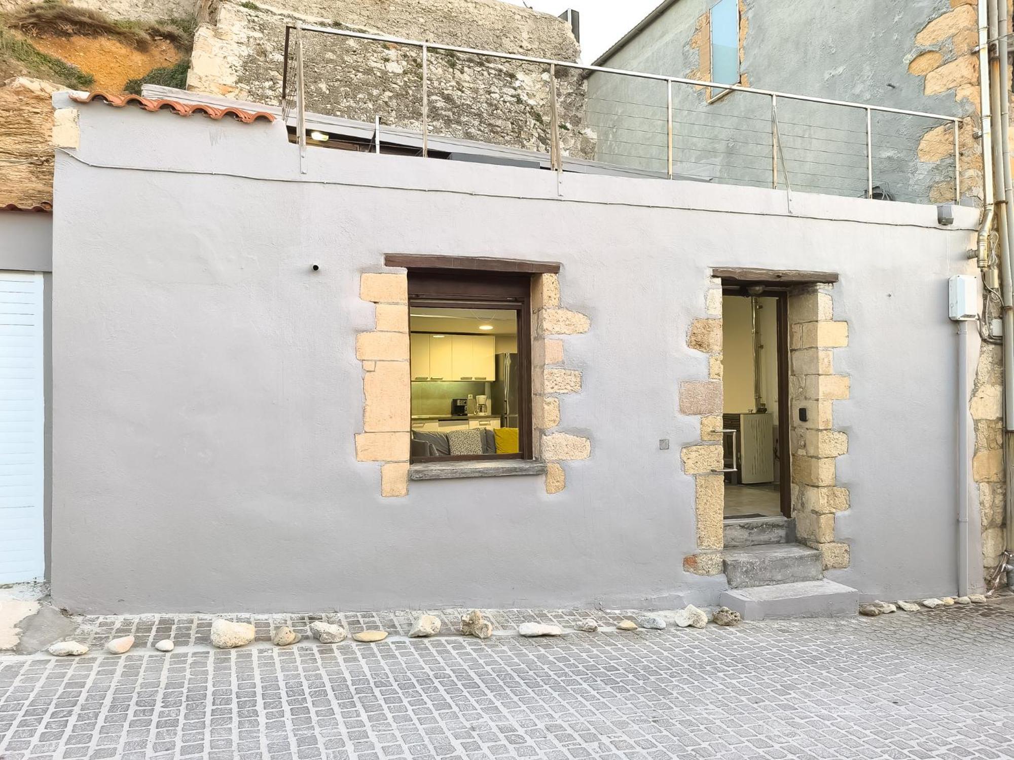 Charming Old Tannery House With Spacious Veranda And Stunning Sea View! La Canée Extérieur photo