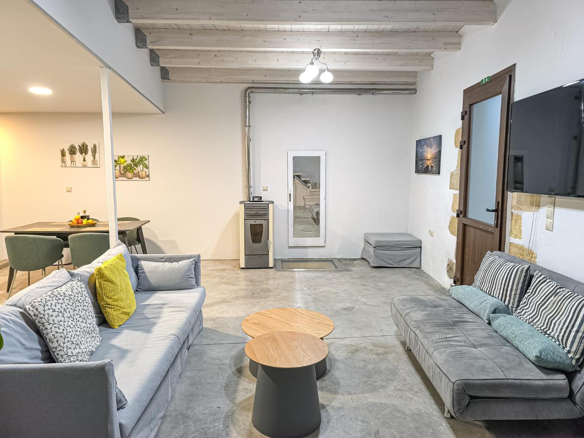 Charming Old Tannery House With Spacious Veranda And Stunning Sea View! La Canée Extérieur photo