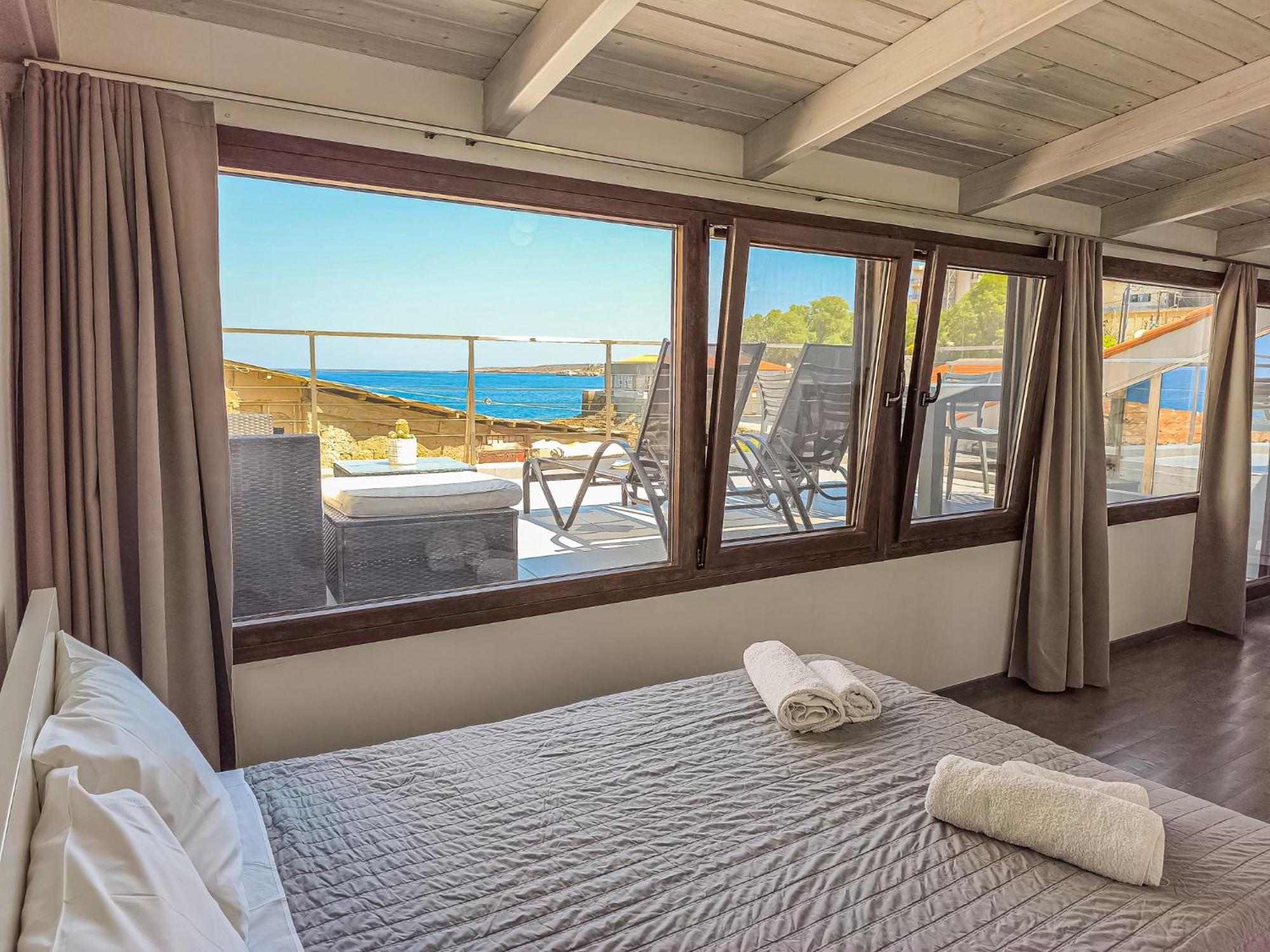 Charming Old Tannery House With Spacious Veranda And Stunning Sea View! La Canée Extérieur photo