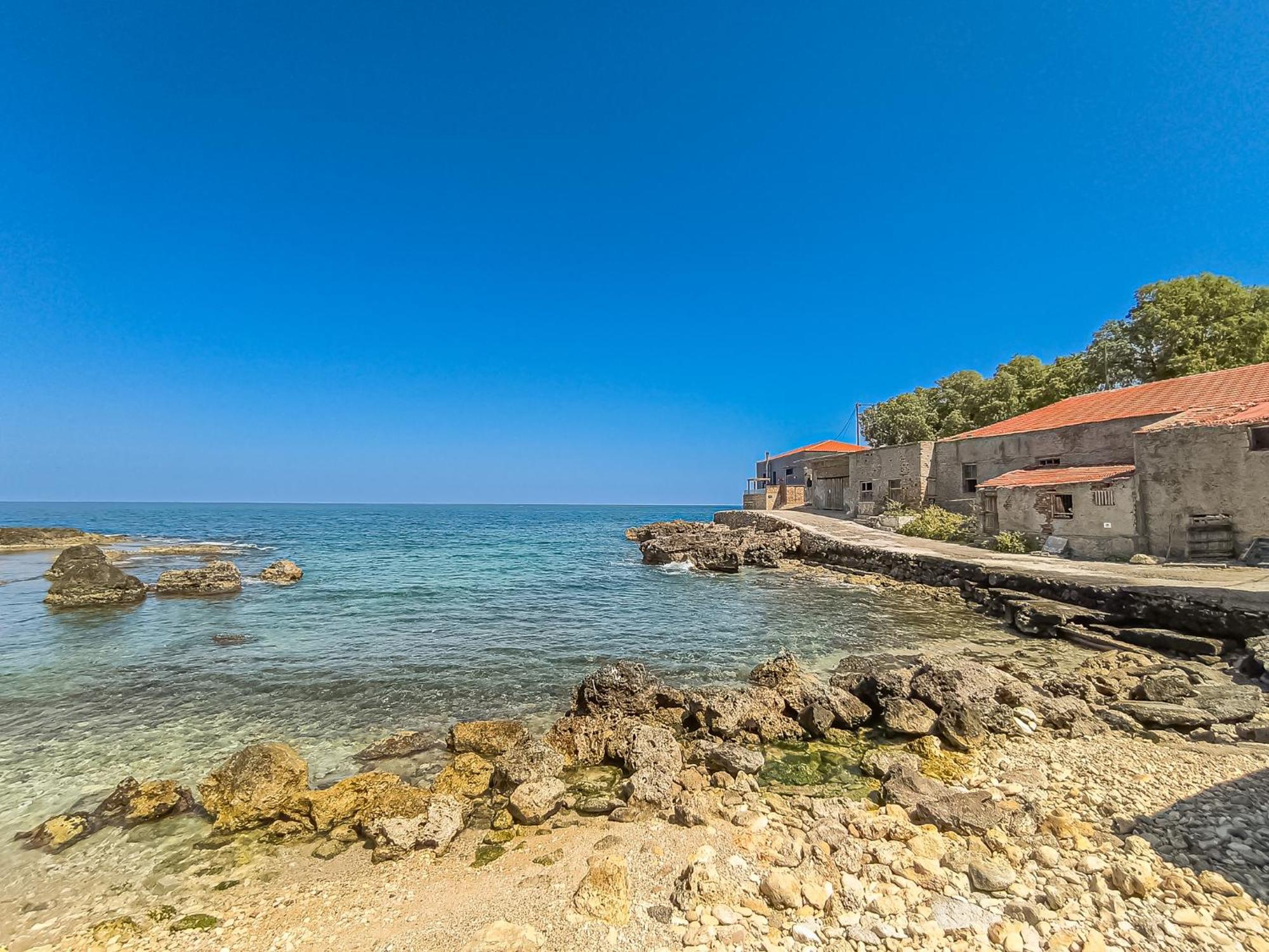 Charming Old Tannery House With Spacious Veranda And Stunning Sea View! La Canée Extérieur photo