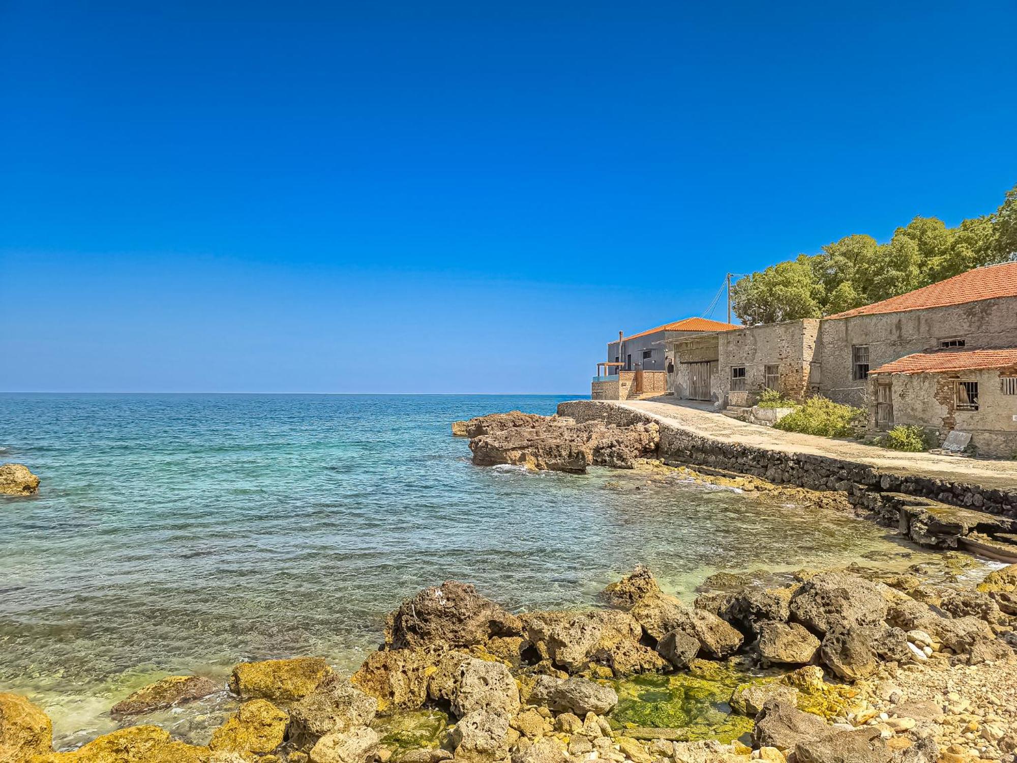 Charming Old Tannery House With Spacious Veranda And Stunning Sea View! La Canée Extérieur photo